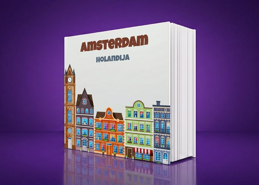 Loom foto album Amsterdam — Kanali i bicikli Amsterdama