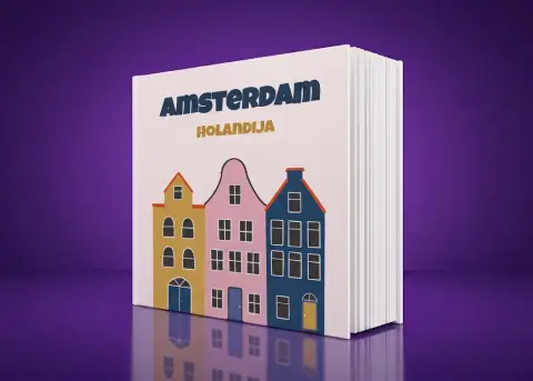 Foto knjiga sa putovanja u Amsterdam
