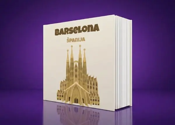 Korice Loom albuma Barselona — Gaudijeva Barselona