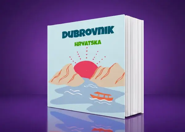 Korice Loom albuma Dubrovnik — Zidine starog grada