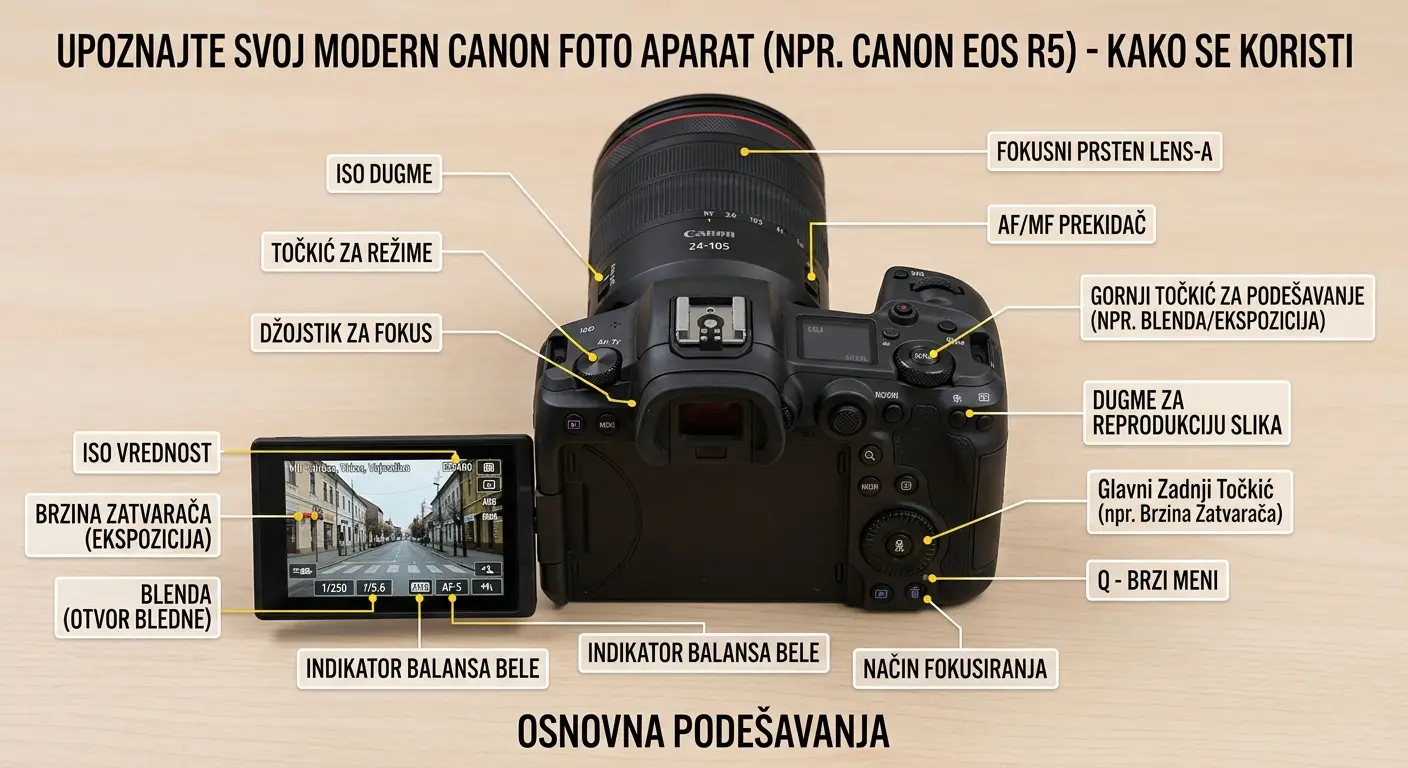Kako koristiti foto aparat 2026 - kompletan vodič za početnike, saveti za slikanje, manuelna podešavanja