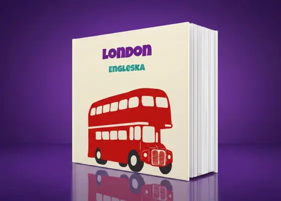 Korice Loom albuma London sa crvenim autobusom
