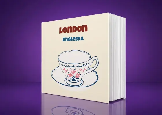 Korice Loom albuma London sa šoljom čaja
