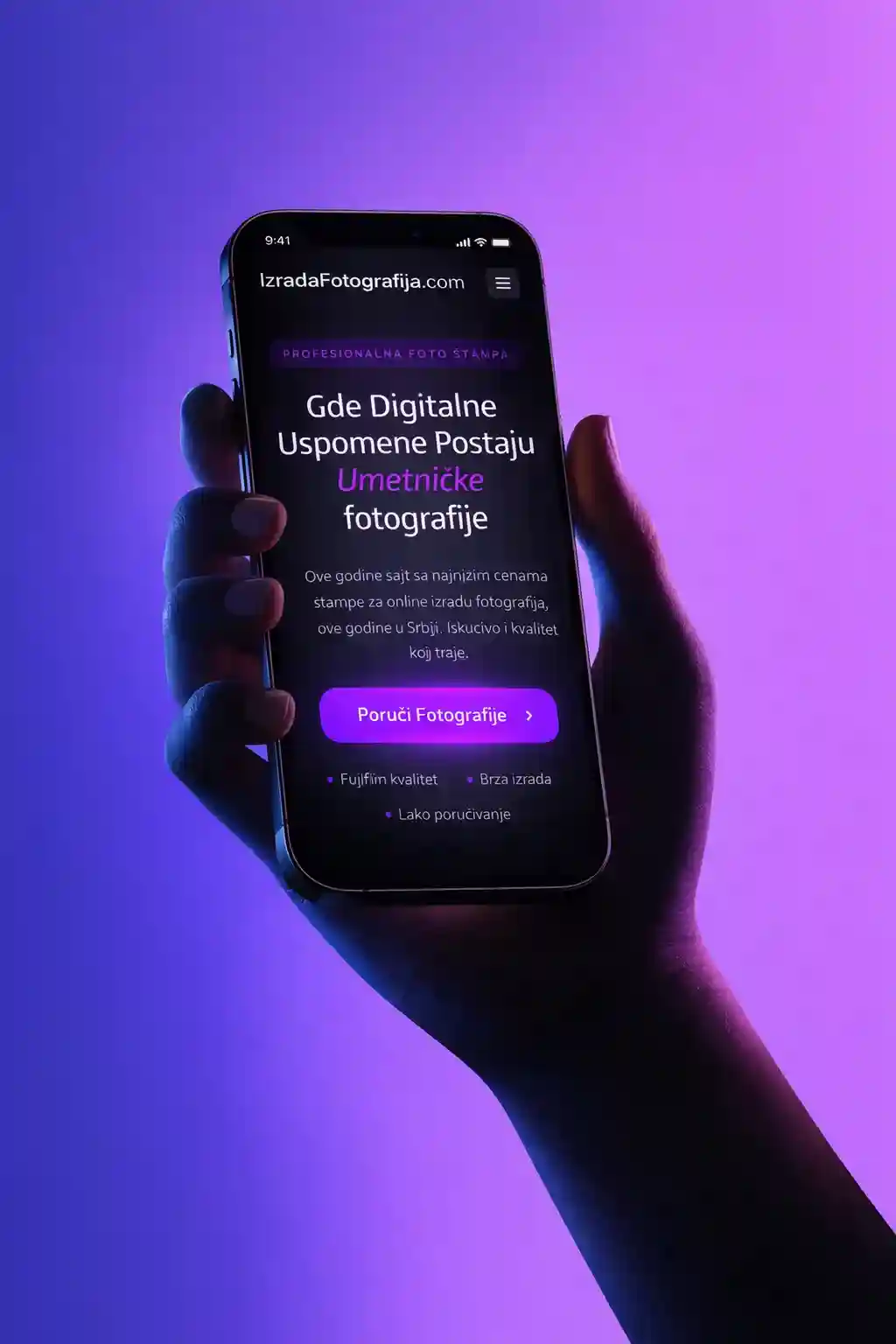 Poručivanje fotografija sa mobilnog telefona – jednostavan proces