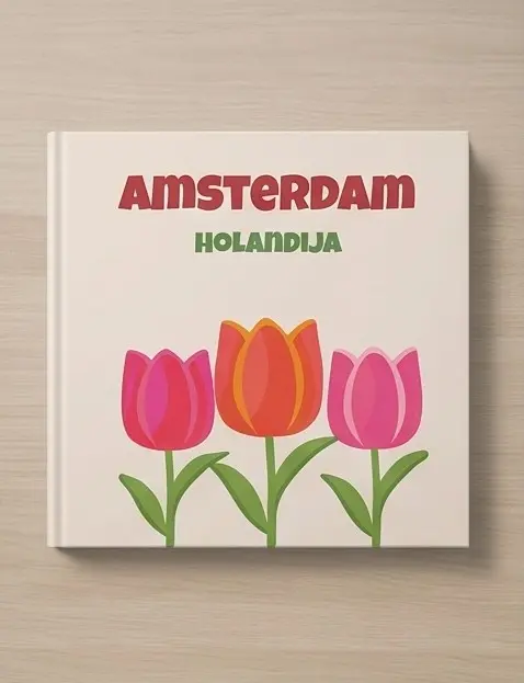 Loom album Amsterdam sa tri lale na koricama