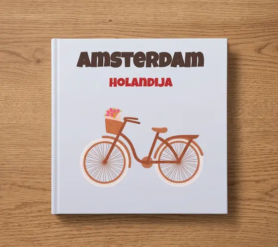 Loom album Amsterdam sa biciklom na koricama