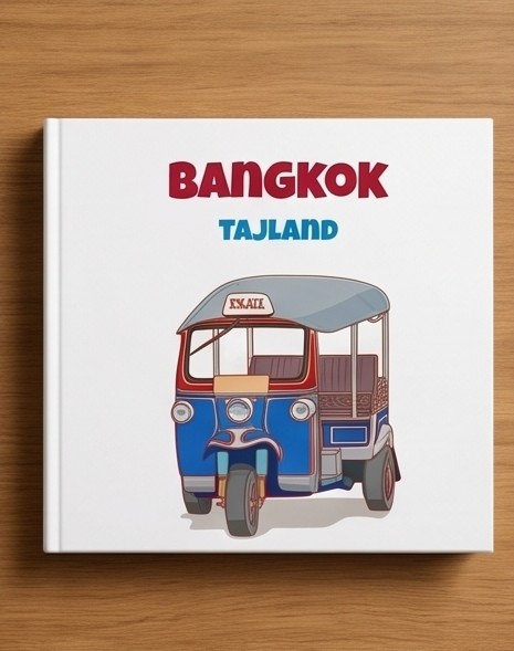 Foto album Bangkok — premium izrada sa tvrdim koricama