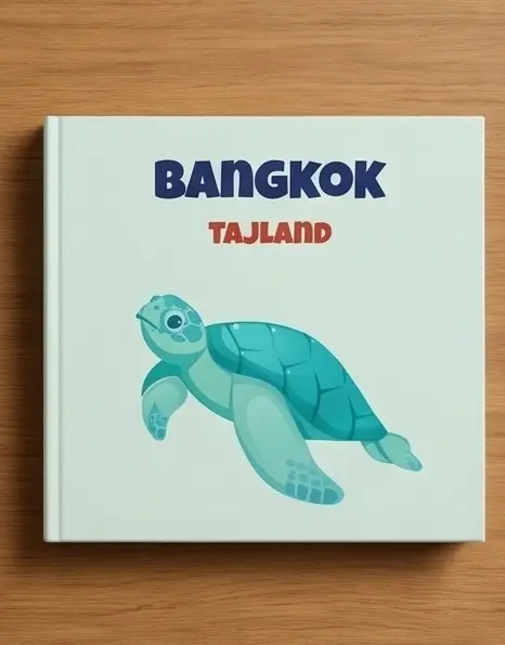 Loom album Bangkok sa morskom kornjačom na koricama