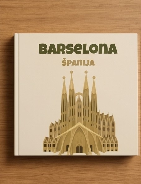 Loom album Barselona sa Sagradom Familijom na koricama