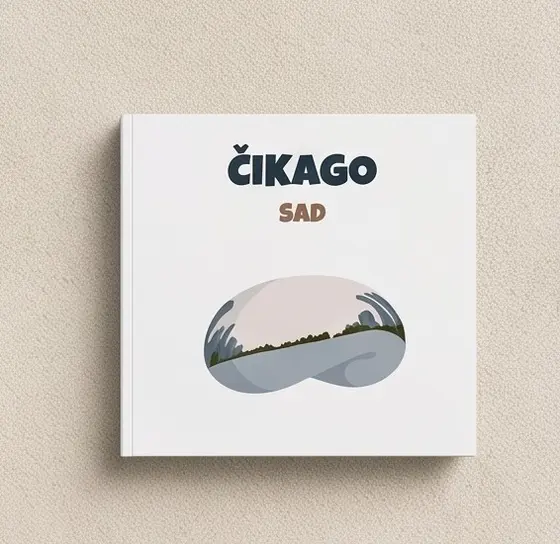 Loom album Čikago sa skulpturom Cloud Gate na koricama