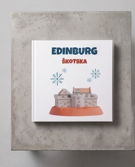 Foto album Edinburg — premium izrada sa tvrdim koricama