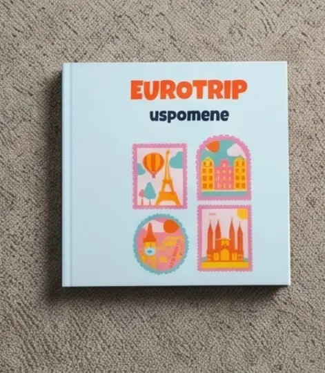 Loom album Eurotrip sa poštanskim markama evropskih gradova