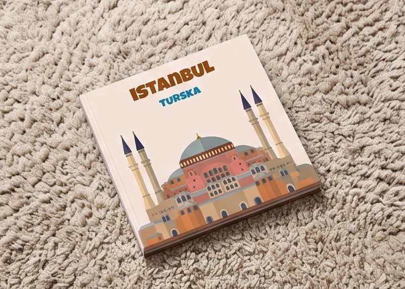Loom album Istanbul sa ilustracijom džamije