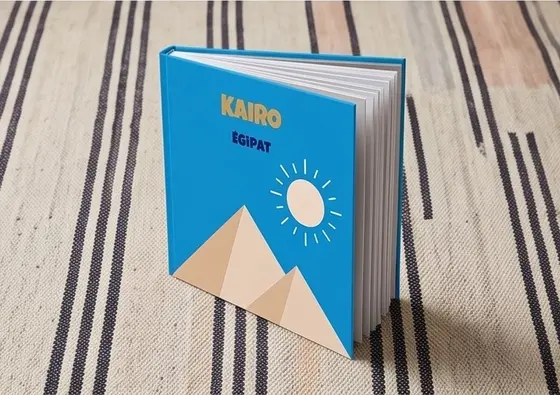 Uspravljen Loom album Kairo sa piramidama na koricama