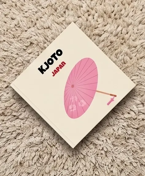 Loom album Kjoto sa japanskim suncobranom na koricama