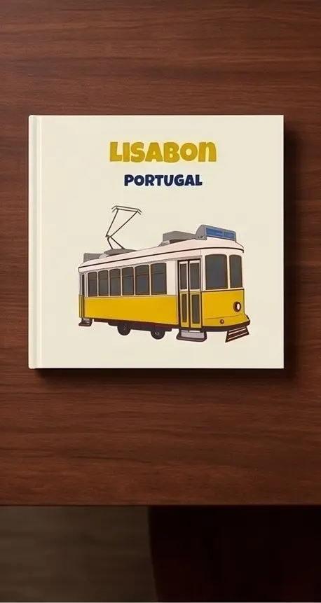 Loom album Lisabon sa žutim tramvajem na koricama