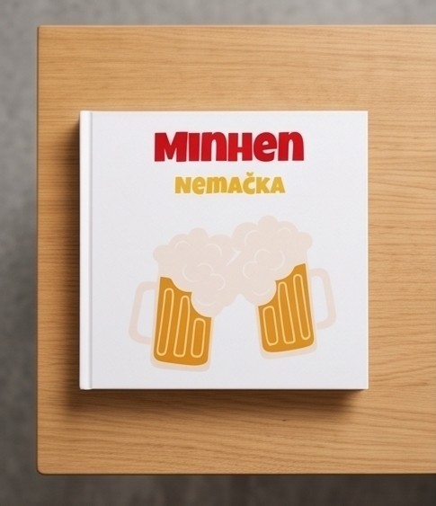 Foto album Minhen — premium izrada sa tvrdim koricama
