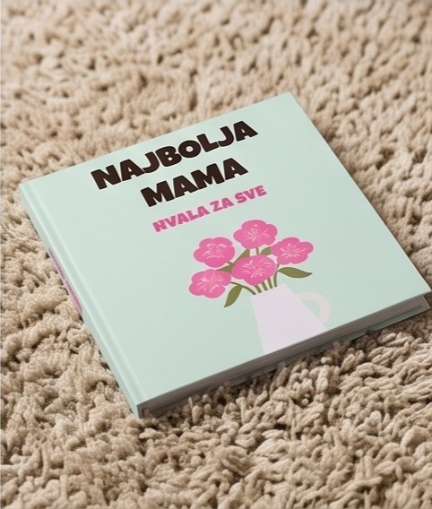 Foto album Za mamu — premium izrada sa tvrdim koricama