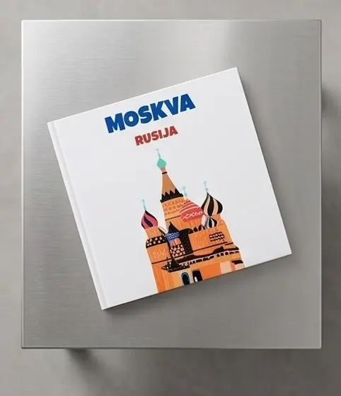 Loom album Moskva sa šarenim kupolama na koricama