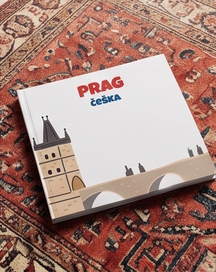 Foto album Prag — premium izrada sa tvrdim koricama