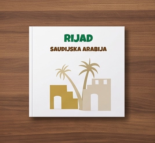Foto album Rijad — premium izrada sa tvrdim koricama