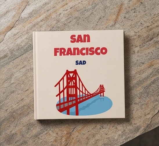 Foto album San Francisko — premium izrada sa tvrdim koricama