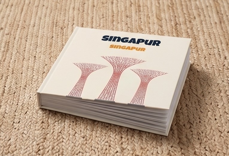 Foto album Singapur — premium izrada sa tvrdim koricama