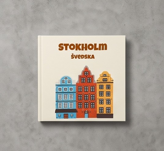 Foto album Stokholm — premium izrada sa tvrdim koricama