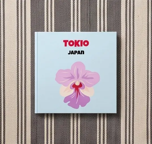Loom album Tokio sa cvetom orhideje na koricama