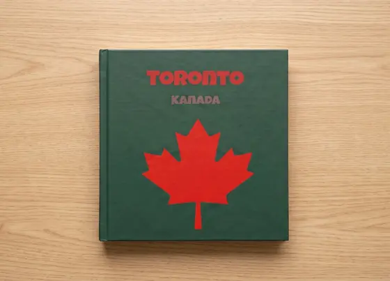 Loom album Toronto sa javorovim listom na zelenim koricama