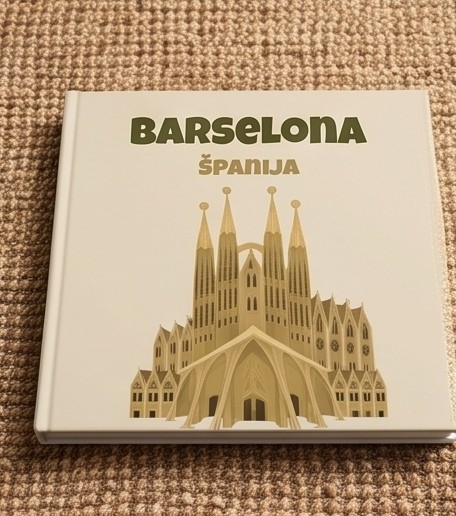 Foto album Barselona — layflat rigidne stranice i detalji