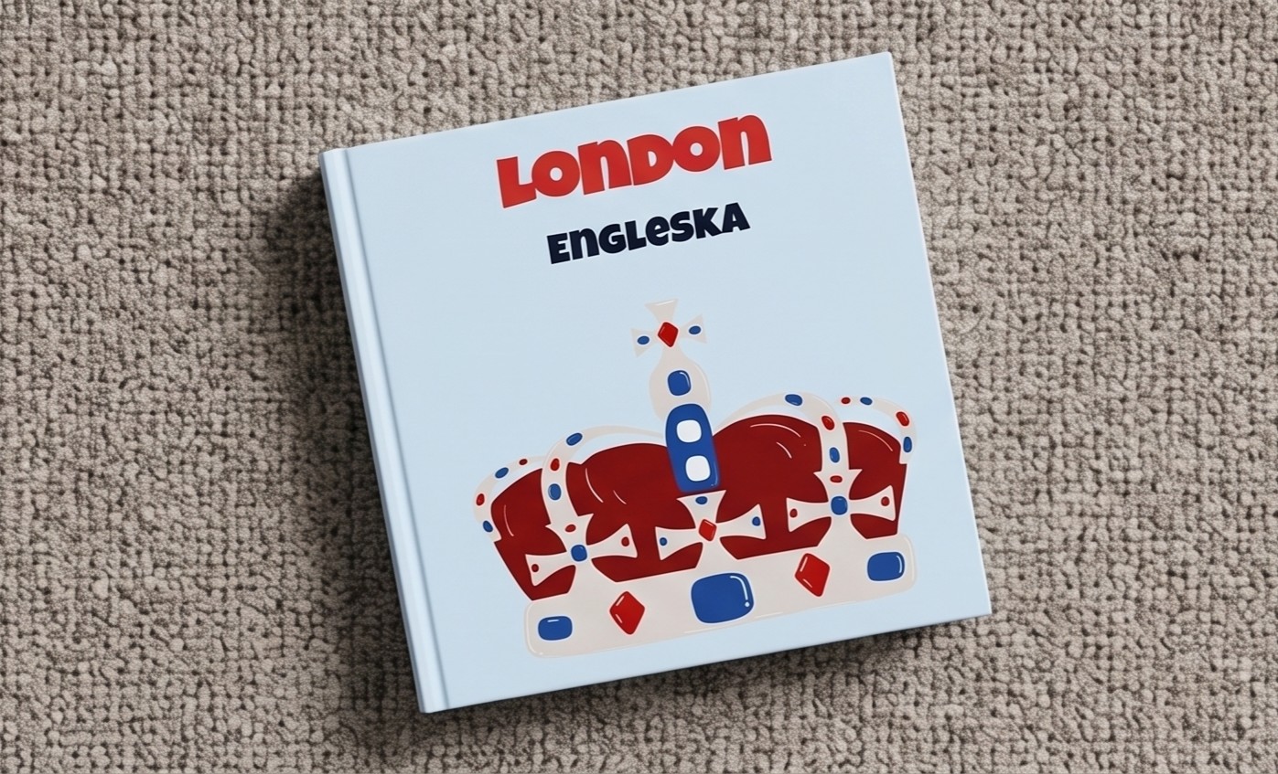 Foto album London — layflat rigidne stranice i detalji