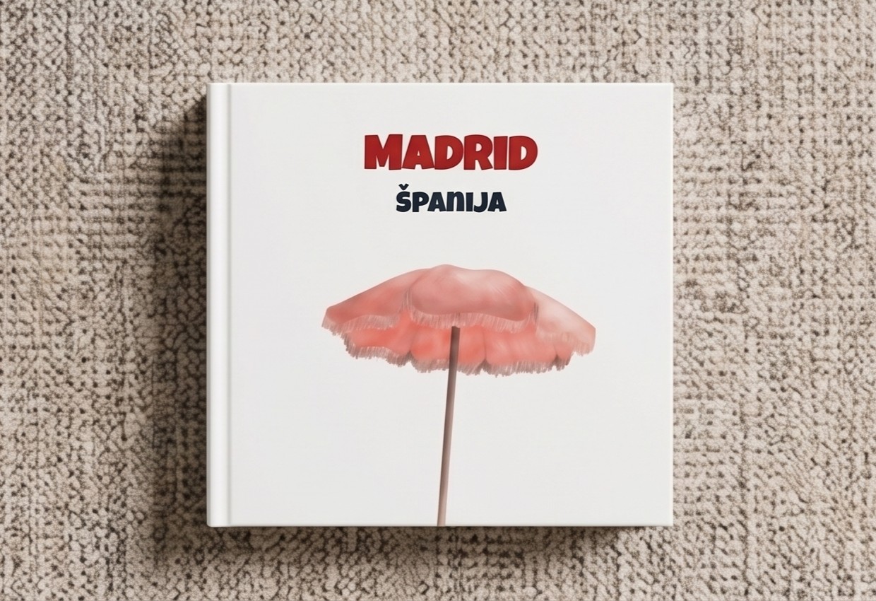 Foto album Madrid — layflat rigidne stranice i detalji