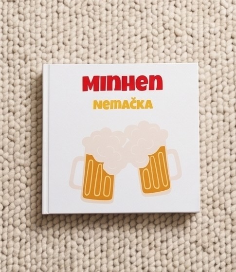 Foto album Minhen — layflat rigidne stranice i detalji