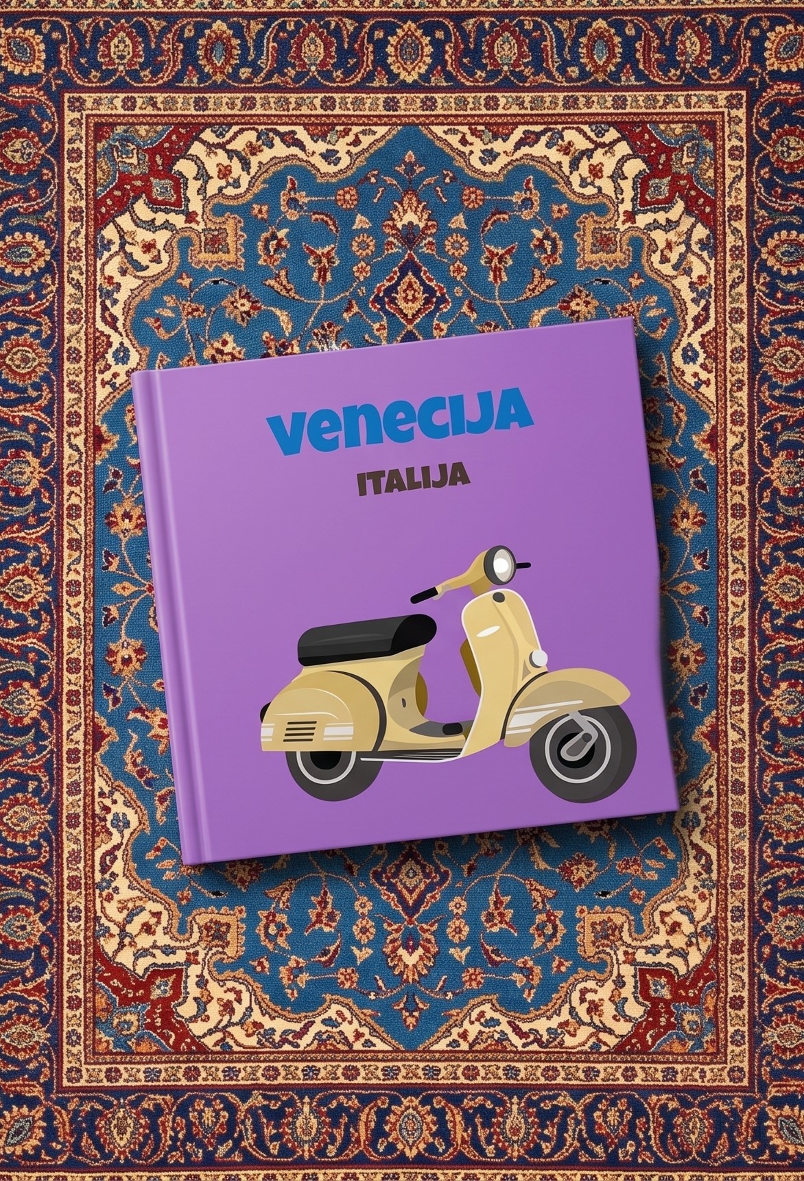 Foto album Venecija — layflat rigidne stranice i detalji